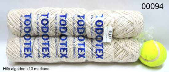 Imagen de HILO ALGODON X10 MEDIANO 3.26